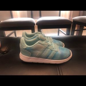 Baby blue adidas